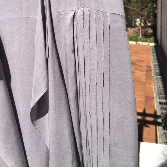 Portmans Grey Frilled Tunic Size 14 - Picture 11 of 14